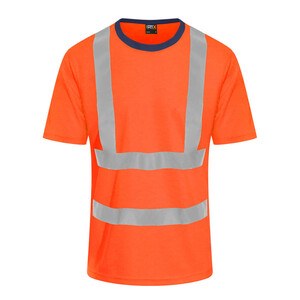 PRO RTX RX720 - High-visibility T-shirt Hv Orange / Navy