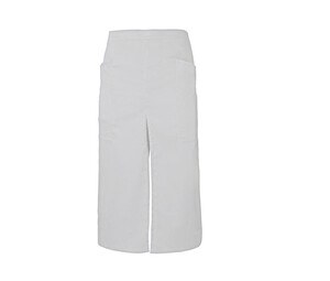 VELILLA V4209 - LONG APRON WITH OPENING AND POCKETS Light Grey