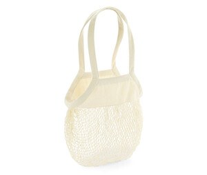 Westford mill WM150 - Organic cotton mesh bag Natural