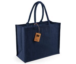 Westford mill WM407 - Jute Classic Shopper Navy / Navy