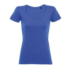 SOL'S 02079 - Metropolitan Women's Low Cut Round Neck T Shirt Royal Blue