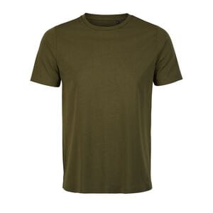 NEOBLU 03184 - Lucas Men Men’S Short Sleeve Mercerised Jersey T Shirt Kaki intense