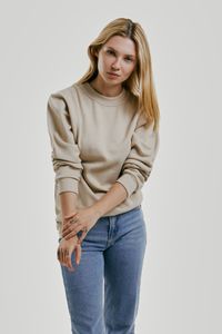Radsow Apparel - The Paris Sweatshirt Women Sand