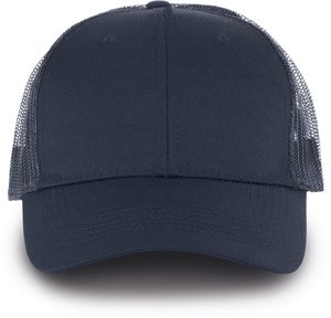 K-up KP110 - Oekotex certified trucker cap Navy / Navy