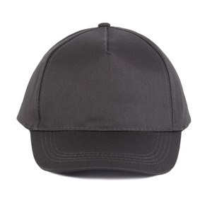 K-up KP116 - COTTON CAP - 5 PANELS Dark Grey