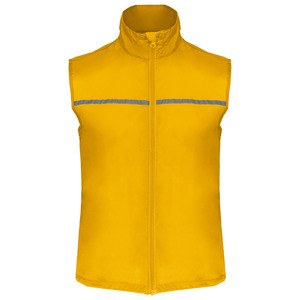 Proact PA234 - Running gilet with mesh back Yellow