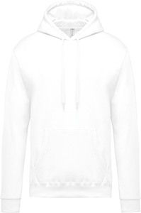 Kariban K476 - Men's hooded sweatshirt White