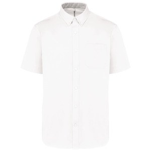 Kariban K587 - Men's Ariana III short-sleeved cotton shirt White