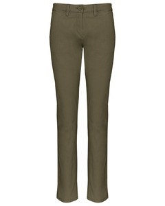 Kariban K741 - Women's chinos Light Khaki