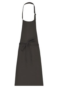 Kariban K8000 - Polycotton apron without pocket Dark Grey