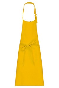 Kariban K895 - Cotton apron without pocket Yellow