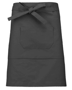 Kariban K898 - Mid-length cotton apron Dark Grey