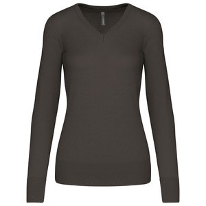 Kariban K966 - LADIES V-NECK JUMPER