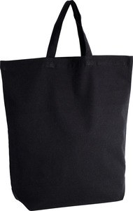 Kimood KI0247 - Cotton shopping bag Black