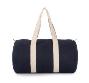 Kimood KI0632 - Cotton Canvas Tote Bag Navy/Off White