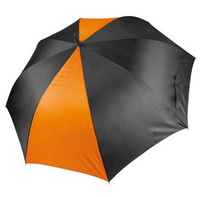 Kimood KI2008 - Large golf umbrella Black / Orange
