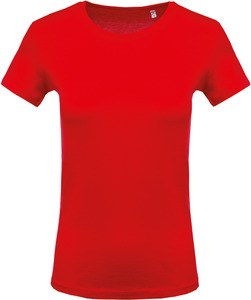 Kariban K389 - Ladies' short-sleeved crew neck T-shirt Red