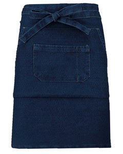 Kariban K898 - Mid-length cotton apron Denim
