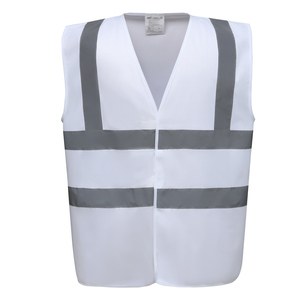 Yoko YHVW100 - Hi-Vis Waistcoat White