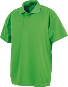 Spiro S288X - "Aircool" Performance Polo Shirt Lime
