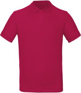 B&C CGPM430 - Men's organic polo shirt Sorbet
