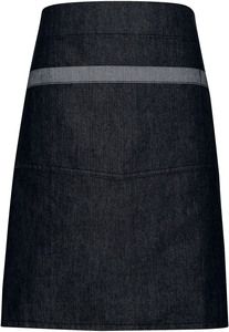 Premier PR128 - "Domain" denim waist apron Black Denim