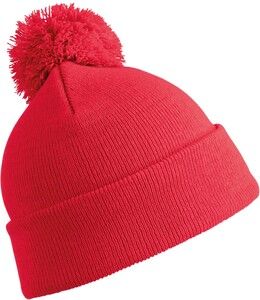 Result RC028J - Beanie pompom beanie Red