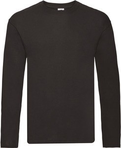 Fruit of the Loom SC61428 - Original-t long sleeve t-shirt Black