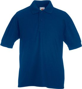 Fruit of the Loom SC63417 - Children's polo shirt 65/35 Royal Blue