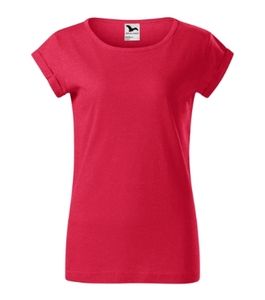 Malfini 164 - Fusion T-shirt Ladies mélange rouge