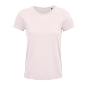 SOL'S 03581 - Crusader Women Round Neck Fitted Jersey T Shirt Pale Pink