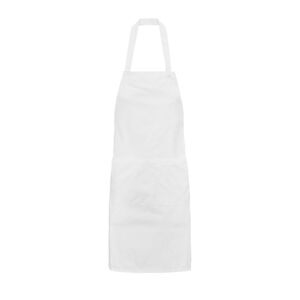 SOL'S 03569 - Gamma Bib Apron With Pockets White