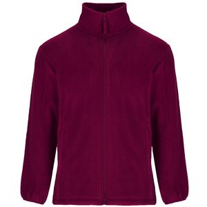 Roly CQ6412 - ARTIC Fleece jacket with high lined collar and matching reinforced covered seams Garnet