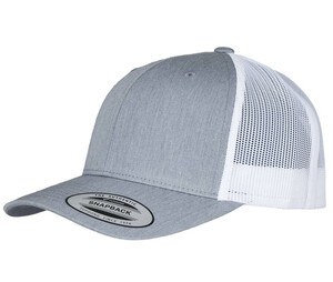 Flexfit F6606T - trucker style cap Heather/ White