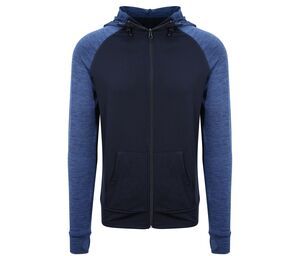 Just Cool JC057 - Contrasting men's sweatshirt Navy / Navy Melange