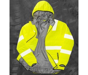 Result RS500X - High visibility jacket in recycled polyester