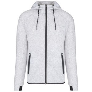 PROACT PA358 - Men's hooded sweatshirt Ash Heather