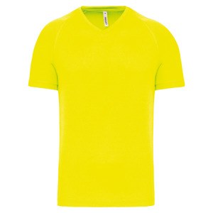 PROACT PA476 - Mens V-neck short-sleeved sports T-shirt