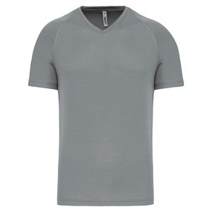 PROACT PA476 - Mens V-neck short-sleeved sports T-shirt