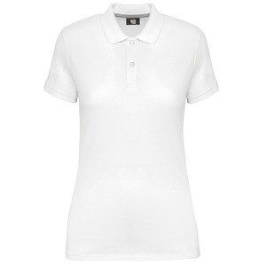 WK. Designed To Work WK275 - Ladies' short-sleeved polo shirt White