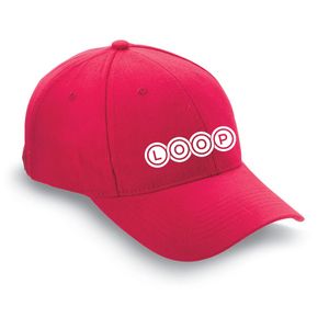 GiftRetail KC1464 - NATUPRO Baseball cap Red