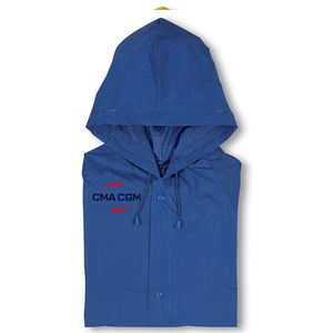 GiftRetail KC5101 - BLADO PVC raincoat with hood Blue