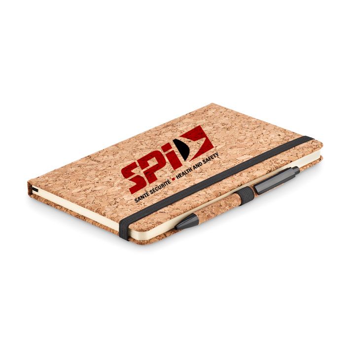 GiftRetail MO6202 - A5 cork notebook & pen