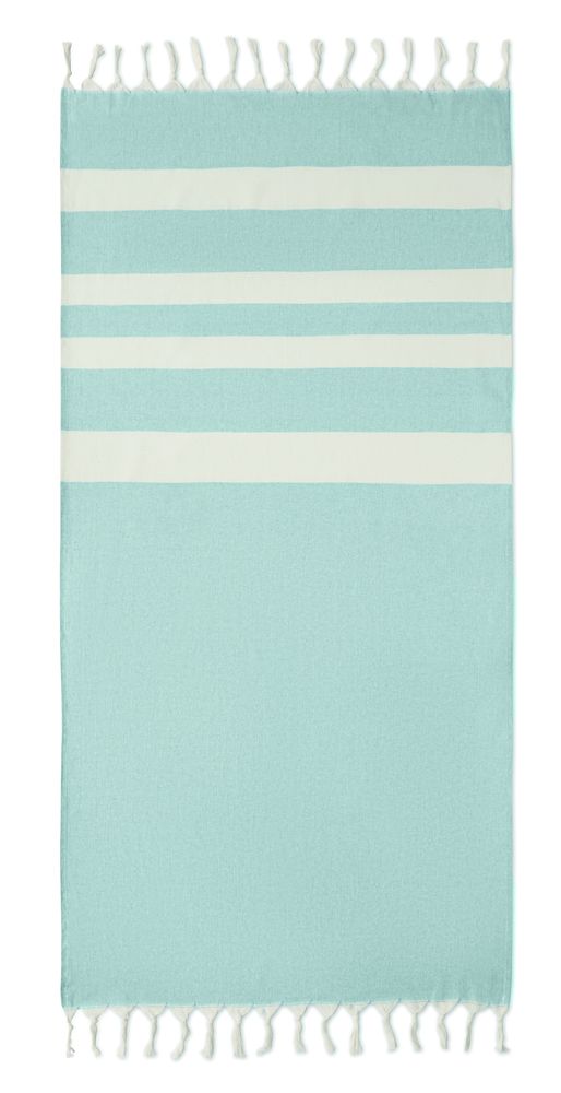 GiftRetail MO6554 - AGOURA Hamman towel blanket 140 gr/m²