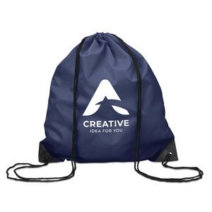 GiftRetail MO7208 - SHOOP 190T Polyester drawstring bag Blue