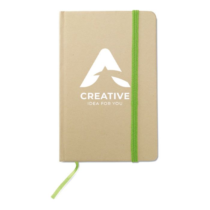 GiftRetail MO7431 - EVERNOTE A6 recycled notebook 96 plain