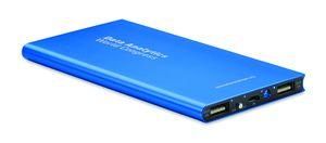 GiftRetail MO8839 - POWERFLAT8 Power bank 8000 mAh Royal Blue