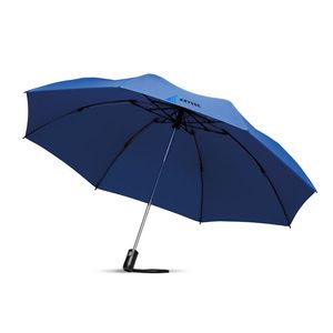 GiftRetail MO9092 - DUNDEE FOLDABLE Foldable reversible umbrella Royal Blue