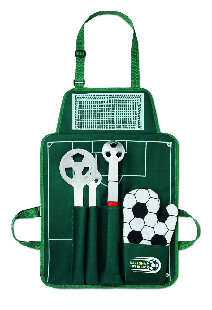 GiftRetail MO9223 - DONAU BALLY Football BBQ set