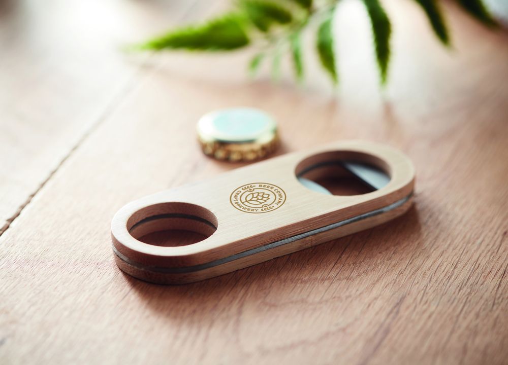 GiftRetail MO9925 - Bamboo bottle opener